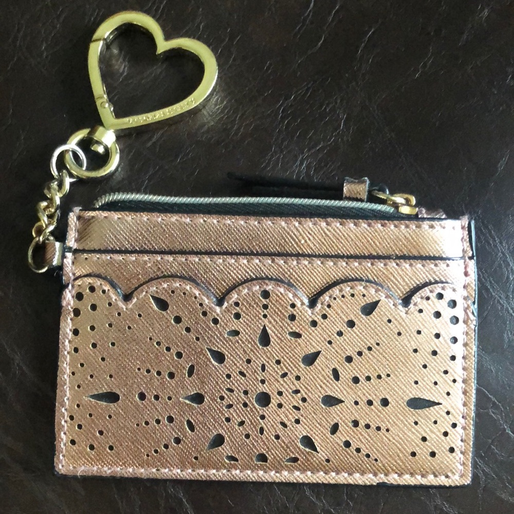 Victoria’s Secret Rose Gold Change Purse w/ Zipper